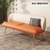 Sofá Moderno de Lujo Ligero Nórdico Apartamento Pequeño Apartamento Minimalista Tienda de Ropa de Celebridad de Internet Habitación de Alquiler Tela Tecnológica Sofá de Bloques de Color