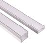 Luz Linear de LED, Luz Linear de Montagem Superficial, Canal de Luz Embutido, Canal de Alumínio, Fita de Luz Linear para Teto de Dupla Pálpebra, Fenda para Fita de Luz