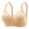 Novo Sutiã Plus Size Fino Sem Aro - Levanta os Lados Anti-queda Sutiã Suporte Superior para Meninas Cheinhas Sutiã Push-up