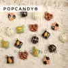 Pingente de Lanche Fofo Sobremesa de Chocolate DIY Colar de Miçangas Feito à Mão Brincos Corrente de Celular Acessórios para Pendurar Materiais