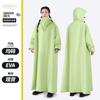 Impermeable para Vehículo Eléctrico de una Pieza, Impermeable de Cuerpo Completo, Poncho Largo Espeso para Motocicleta con Mangas