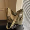 Mochila Transfronteiriça Novo Estilo Coreano Cor Sólida Bolsa de Ombro Casual Simples Mochila Escolar para Alunos Versátil para o Dia a Dia Bolsa de Mão