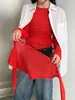 Conjunto de Dos Piezas de Suéter de Punto Suave de Lana Estilo Coreano de Lujo Ligero y Chal para Mujer, Primavera 2026, Camiseta Base Casual Ss997