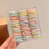 Cabello de Bebé Menos Atar Pequeño Pío Goma Elástica Banda para el Cabello Linda de Niños Bebé Accesorios para el Cabello con Cuerda Elástica Alta para el Cabello