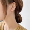 Aretes Individuales de Perforación de Circonio Elegantes Coreanos para Celebridades de Internet 2020 Nuevo Diseño de Moda Aretes Distintivos para Mujeres