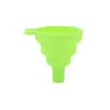 Spot de fábrica funil dobrável de silicone de grau alimentício mini portátil cozinha dreno de óleo retrátil resistente a altas temperaturas