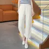 Pantalones de Linterna Finos de Seda de Hielo para Mujer Verano 2026 con Cintura Elástica, Suaves y Cómodos, Versátiles, Pantalones Balloon Casuales de Moda