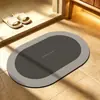 Tapetes de Baño Transfronterizos, Absorbentes de Agua, Antideslizantes, Felpudos para Puerta de Entrada, Alfombras Domésticas de Secado Rápido para el Inodoro