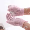Cepillo de Baño Especializado Nylon Cinco Dedos Toalla de Baño Exfoliante Guantes de Baño Exfoliantes y Eliminadores de Suciedad Potentes Venta al por Mayor
