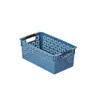 Caja de Almacenamiento de Plástico Hueca de Gran Capacidad, Cesta de Almacenamiento de Bocadillos y Juguetes de Múltiples Especificaciones, Contenedor de Almacenamiento de Frutas y Verduras para Cocina