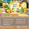 Cenário para cerimônia de inauguração de jardim de infância, atmosfera decorativa, parede de fundo de sala de aula de escola primária, painel de exposição KT