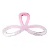 Presilha de Garra Grande Estilo Ins Francesa de Alta Qualidade Rosa Flor de Cerejeira Degradê Feminina Presilha de Tubarão Colorida para a Parte de Trás da Cabeça