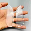 Almofada de Calcanhar para Correção de Perna em Formato de X, Palmilha Meia-Lua para Correção de Pés em Oito Interno e Externo, Almofada de Calcanhar de Silicone com Absorção de Choque