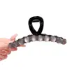 Presilha de Cabelo de Pérola Olho de Gato de Luxo para Mulheres, Acessório de Cabelo Luxuoso Cravejado de Diamantes para Cabelos Grossos, Novo Estilo de Presilha Tubarão para a Parte de Trás da Cabeça