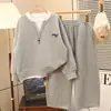 Conjunto de Sudadera para Niños Primavera y Otoño 2026 Nuevo Estilo Coreano Casual Elegante Moderno Niños Medianos y Grandes Rebelde Genial Conjunto de Dos Piezas