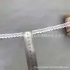 Acessórios de renda para bordado fino DIY fita de bordado de poliéster de seda de leite unilateral novo 2020
