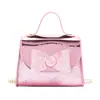 Bolso de Mano para Niña con Lazo de Lentejuelas Dulce Bolso Cruzado Informal de Color Sólido para Niños Bolso de Accesorios Mini de Moda para Niños