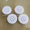 Lápiz corrector de panecillo blanco pequeño cabeza de esponja cabeza de pluma SBR Látex pluma cosmética cabeza de hongo borla de maquillaje fábrica venta al por mayor
