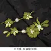 Botones Originales Hechos a Mano para Cheongsam, Botones de Flor Colgante de Perla Estilo Chino, Botones para Ropa Tradicional China, Accesorios Decorativos