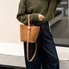 Bolsas de Alta Gama 2025 Nuevo Bolso Cubo de Piel Mate Bolso Cruzado para Mujer Bolso de Mano para Mujer Bolso Versátil de Nicho para Mujer