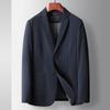 Traje Casual para Hombre 2025 Primavera y Otoño Nuevo de Alta Gama Sencillo Occidental Joven y de Mediana Edad Lujo Accesible Negocios Casual Occidental Chaqueta Delgada