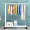 Cabide simples, suporte de roupas interno autônomo, suporte de armazenamento de roupas para quarto, varal doméstico, varal para dormitório