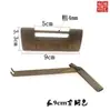 Fechadura Antiga de Bronze Chinesa Abertura Horizontal Cadeado Gravado Retrô Estilo Antigo Porta Móveis Fechadura Universal para Caixa Fechadura de Parafuso Fivela Acessórios de Cobre