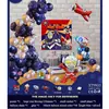Conjunto de Balões de Aniversário Infantil para Crianças de 1 a 5 Anos, Suprimentos de Decoração para Cena de Festa, Conjunto Completo para Meninos e Meninas