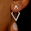 Pendientes de Corazón Hueco de Plata Rota, Pendientes de Lujo Accesible de Estilo Nicho para Verano, Pendientes Populares Simples y Versátiles para el Día a Día