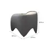 Silla de Comedor Minimalista Italiana Diseñador Lujo Ligero Cuero de Gama Alta Bolsa Suave Hogar Moderna Silla Simple Respaldo Silla