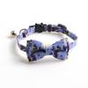 Aminger Novo Pet Collar Halloween Bow Cat Collar Gatinho Colar com Sino