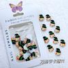 Uñas de Halloween dibujos animados joyería resina lindos accesorios decorativos para el cabello carcasa de teléfono móvil taza de agua accesorios de bricolaje calavera calabaza