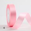 Cinta de satén de 2 cm y 25 cm, cinta de poliéster de una sola cara, cinta para accesorios de bricolaje para el cabello, cinta para caja de regalo, cinta de embalaje de flores, venta al por mayor