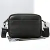 Bolso bandolera cruzado para hombre, bolso de hombro de cuero hecho de piel de vaca de primera calidad