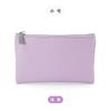 Bolsa de Maquillaje Popular Portátil Transfronteriza al por Mayor Estuche para Base Cushion de Labios Bolsa Pequeña con Cremallera de Cuero para Almacenamiento