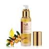 Aceite esencial para el cuidado del cabello marroquí de marca privada para comercio exterior transfronterizo, sérum hidratante y alisador sin aclarado para reducir el frizz del cabello, OEM personalizado