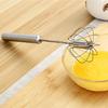 Herramientas de cocina para hornear huevo crema salsa crema batidora semiautomática presión manual rotatoria batidor manual