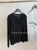 Camiseta de Manga Larga con Media Cremallera Estilo Coreano Relajado 68% Algodón de Cáñamo para Mujer, Camiseta Interior Casual Holgada, Top Otoño 2025