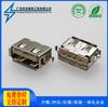 Conector Hembra USB3.0 Conector de 90 Grados/180 Grados Af Enchufe Recto Insertable Abrazadera de Placa Hundida Soldadura Completa Interfaz Insertable Lateral con Cable