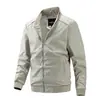 2026 Nueva Chaqueta Cruzada de Otoño e Invierno para Hombre con Cuello de Solapa, Ligeramente Holgada, Casual, Versátil, Delgada, Ropa de Trabajo para Hombres Modernos