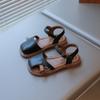 Sandalias de Verano para Niñas con Punta Cerrada 2026 Estilo Coreano Infantil Estilo Princesa del Bosque Zapatos Romanos Casuales Zapatos de Moda para Bebé