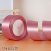 Fita de Cetim 4cm Rosa Feita à Mão Material Embalagem Fita Decoração Caixa de Presente Fita Fita Fita Atacado