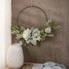 Decoración de pared Anna taxiya flor artificial decoración del hogar diseño floral ramo de boda para colgar en la pared CF01078