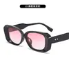 2387 Gafas de Sol de Moda Irregulares Marco de Acetato Imitación Gafas de Sol para Mujer Sombrilla Transfronteriza Gafas de Sol Anti-Sol Venta al por Mayor