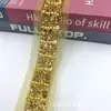 Nova conta de unha pérola conta código de barras renda Hanfu casaco lateral Xiuhe acessórios de cintura 5,5CM de largura