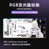 Venta Directa de Fábrica Alfombrilla de Ratón con Diseño Impreso de Gama Alta, Alfombrilla de Ratón para Gaming Luminosa RGB, Esterilla para Escritorio de Computadora con Transferencia de Calor
