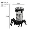 Ojos de Decoración de Halloween Transfronterizos Luz LED Velas Bicolores Emisoras de Luz Araña Luz Accesorios de Decoración para Fiestas Adornos
