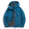 Chaqueta Estilo Montaña Color Dopamina Impermeable y Cortavientos Funcional para Mujer Chaqueta de Montañismo con Capucha Casual para Hombre