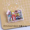 Lindo Miau Miau Muebles Dibujos Animados Pegamento de Crema Hecho a Mano DIY Accesorios de Resina Joyería Hebilla de Zapato Croc Paquete de Materiales para Pasador de Pelo
