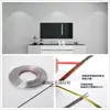 Tela de pared belleza costura tira borde tira fondo pared papel tapiz autoadhesivo espejo gabinete marco borde cubierto líneas decorativas
